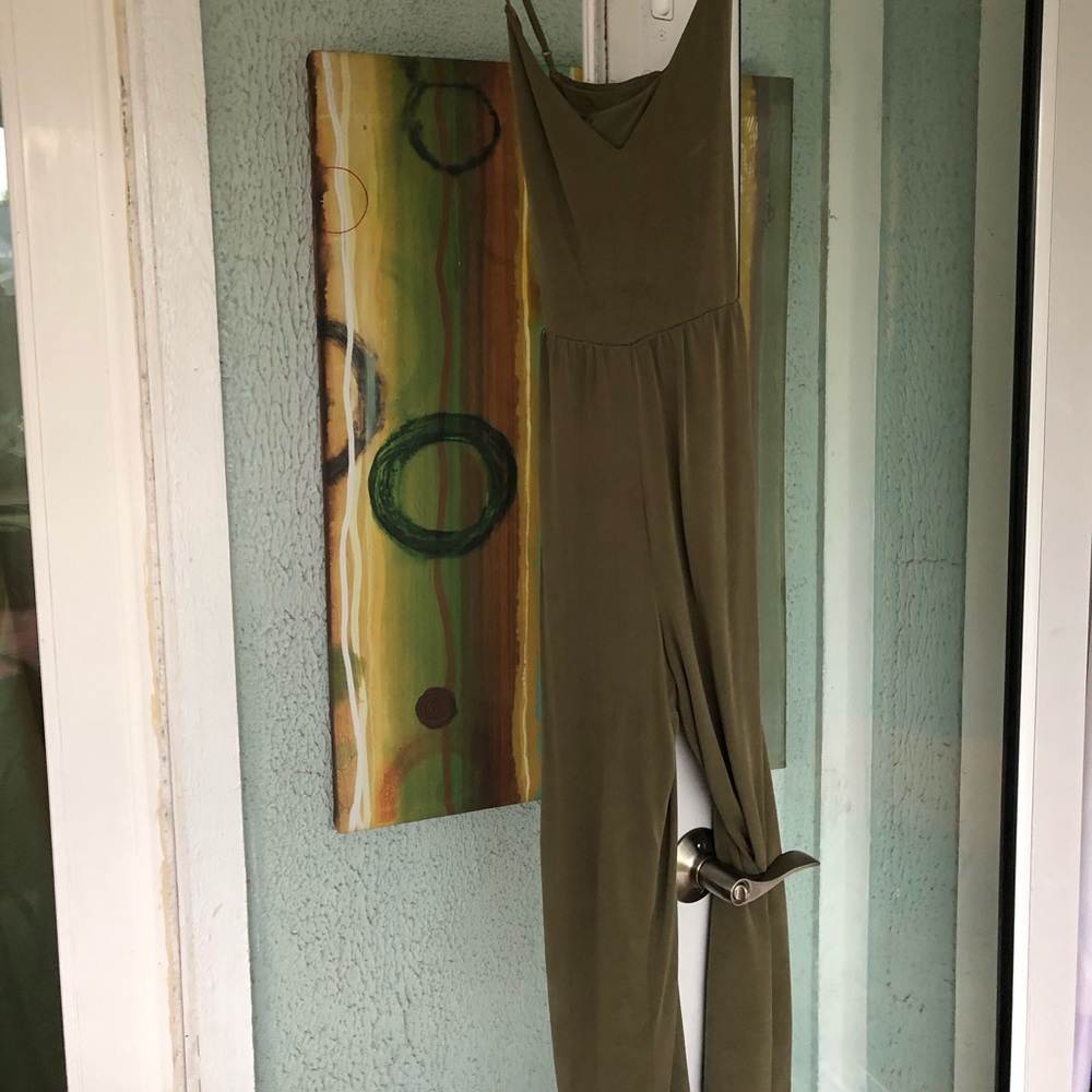 Army Green Jumpsuit!